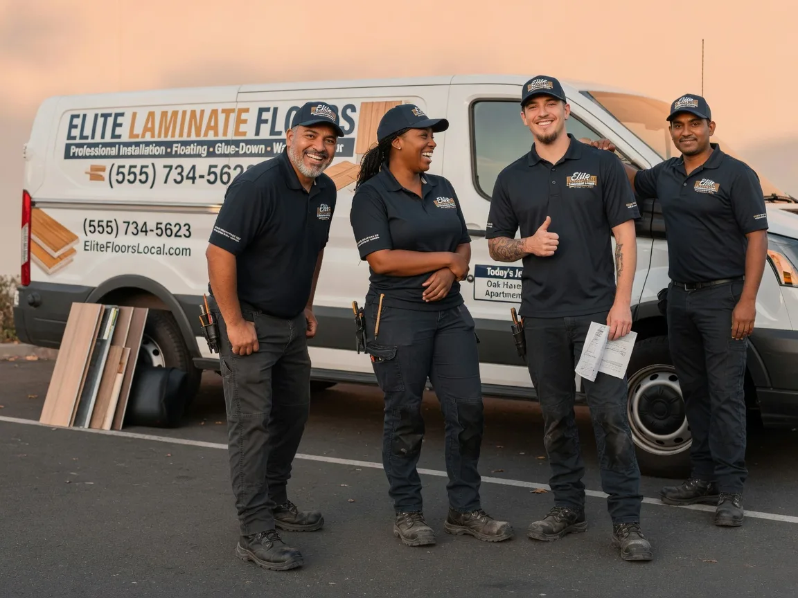 Laminate flooring installation company in Hooven, OH